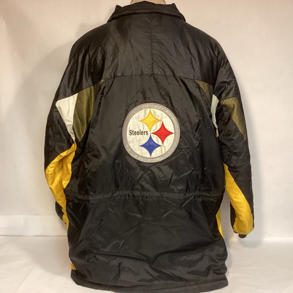Pro Players Vintage Pittsburgh Steelers mens coat jacket size XL - Picture 5 of 13